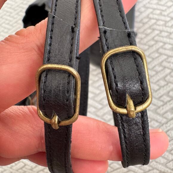 Elf Venus Leather Flats Black Size 12 Handmade Cottagecore Balletcore - Picture 7 of 9